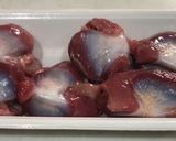 砂ずりの超簡単薄切り焼き作り方1写真