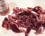 砂ずりの超簡単薄切り焼き作り方3写真