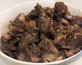 砂ずりの超簡単薄切り焼き作り方6写真