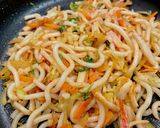 １歳〜OK　甘すぎないナポリタンうどん作り方7写真
