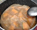 しっとり♪かぼちゃのごま味噌煮作り方3写真