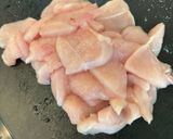 鶏胸肉とナス春雨の梅蒸し焼き作り方1写真
