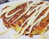 【初心者向け】野菜たっぷりお焼き作り方8写真