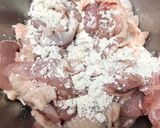 チキンのレモンバターソテーあんず風味作り方3写真
