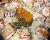チキンのレモンバターソテーあんず風味作り方10写真