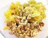 さつま芋とクリチのサラダ★おやつカフェ風作り方7写真