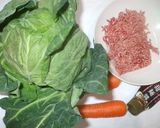 キャベツのビタミン甜面醤炒め♪簡単作り方1写真