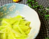 栄養豊富ブロッコリーの茎炒め作り方11写真