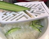 沢山食べられる新玉ねぎときゅうりのサラダ作り方2写真