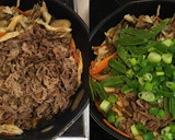 牛肉と牛蒡と茸の青ネギ甘辛炒め作り方5写真