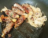 お弁当★エノキ安い牛肉で巻き巻き★常備菜作り方6写真