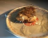 白髪ネギと焼豚とハンバーグ入醤油ラーメン作り方2写真