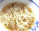 白髪ネギと焼豚とハンバーグ入醤油ラーメン作り方6写真
