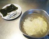 うどん 乾物の水出し&乾麺の出汁漬け作り方2写真