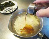 うどん 乾物の水出し&乾麺の出汁漬け作り方3写真