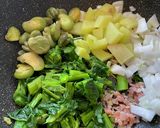 市販のパイ生地で春野菜ぎっしりキッシュ作り方3写真