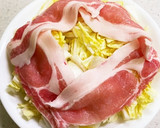 ◆簡単 豚肉と白菜のレンチン蒸し◆作り方3写真