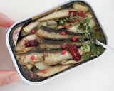 オイルサーディンの缶ごとにんにく焼き作り方3写真
