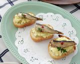 オイルサーディンの缶ごとにんにく焼き作り方4写真