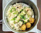 ソロキャンプ用 焼き鳥飯 ※多少焦げアリ作り方9写真