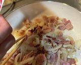 簡単♡新玉ねぎとベーコンのペペロンチーノ作り方9写真
