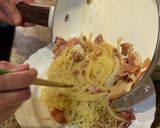 簡単♡新玉ねぎとベーコンのペペロンチーノ作り方13写真