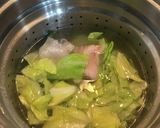 春キャベツと白味噌と豆乳の豚しゃぶパスタ作り方15写真