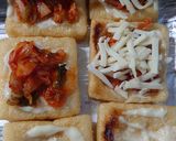 薄揚げのキムチーズ焼き作り方2写真
