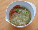 オクラトマトのところてん作り方4写真