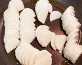 長芋のきのこソースがけ作り方1写真
