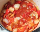 鶏もも肉のトマトと赤ワインの煮込み作り方9写真