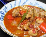 鶏もも肉のトマトと赤ワインの煮込み作り方14写真
