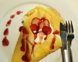もち麦入りホットケーキMIXでクレープ作り方6写真