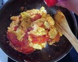 卵とトマトの中華風炒め作り方13写真