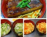 鰻たま散らし丼作り方5写真