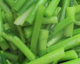 水かけ菜(おか菜)のサムジャン炒め作り方1写真