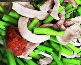 水かけ菜(おか菜)のサムジャン炒め作り方5写真