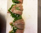 ささみの大葉巻きチーズ作り方5写真