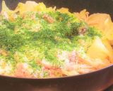 豚肉とえのき茸とキャベツのチーズ蒸し焼き作り方3写真