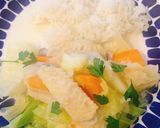 手羽元と野菜のレモンスープ作り方5写真