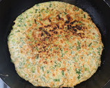 ねぎたっぷり！1袋使い切り！ねぎ焼き作り方5写真