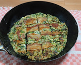 ねぎたっぷり！1袋使い切り！ねぎ焼き作り方7写真