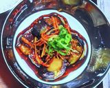 韓国風茄子の和え物作り方8写真