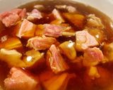 たけのこと鶏肉の煮物♪作り方4写真