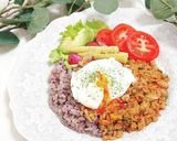 【簡単】調味料3つ!ガパオライス作り方7写真