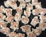 豚ときのこの☆ひとくち焼きシュウマイ作り方9写真