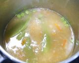 簡単！新じゃがスナップエンドウのお味噌汁作り方3写真