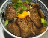 『あおぞら』焼肉丼(*≧∀≦*)作り方3写真
