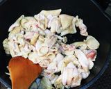 鶏皮の唐揚げ(鶏皮から出る油だけで)作り方1写真