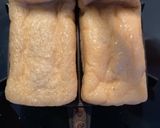 とろーり卵の油あげ包み焼き作り方3写真